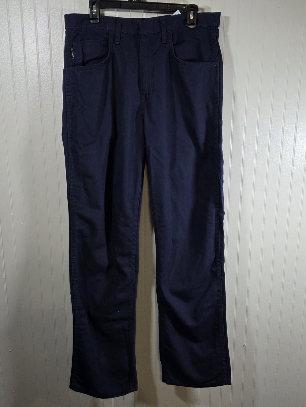 NEW Bulwark Flame Resistant Pants CAT2 PLJ6NV4 Waist 33" Length 32" Blue